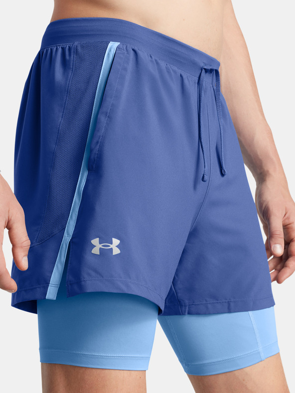 Under Armour UA Launch 5'' 2-IN-1 Short Pants Azul