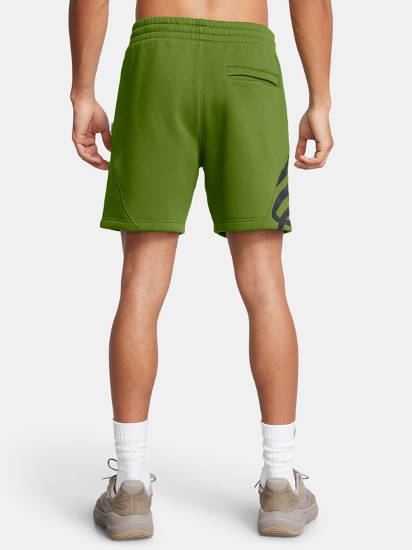 Under Armour Curry Splash Fleece Short Pants Verde