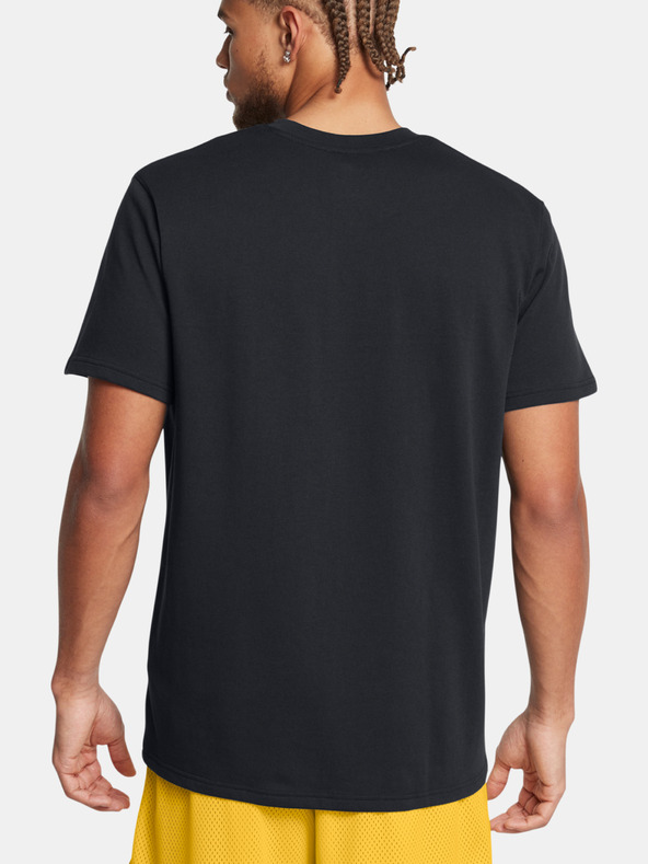 Under Armour Curry Hvyweight Logo Tee T-shirt Negro