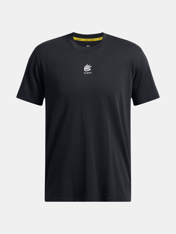 Under Armour Curry Hvyweight Logo Tee T-shirt Negro