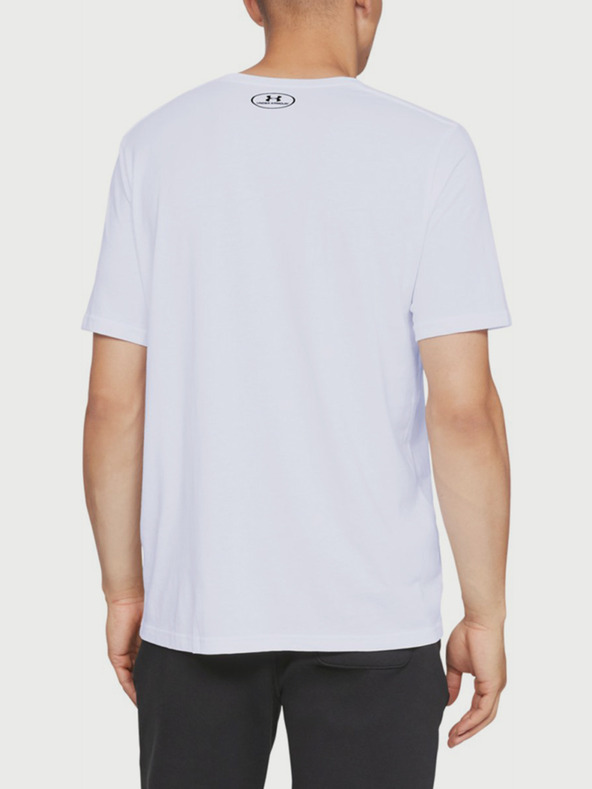 Under Armour UA M Sportstyle LC SS T-shirt Blanco