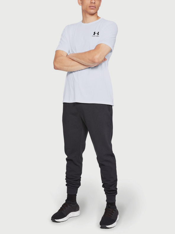 Under Armour UA M Sportstyle LC SS T-shirt Blanco