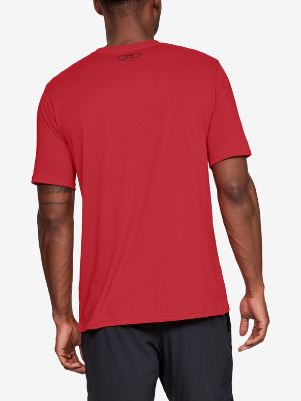 Under Armour UA M Sportstyle LC SS T-shirt Rojo