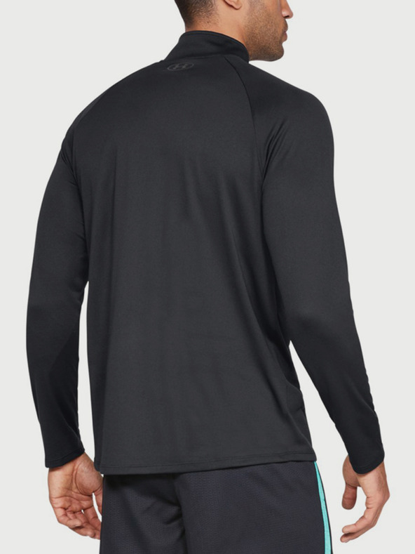 Under Armour UA Tech 2.0 1/2 Zip T-shirt Negro