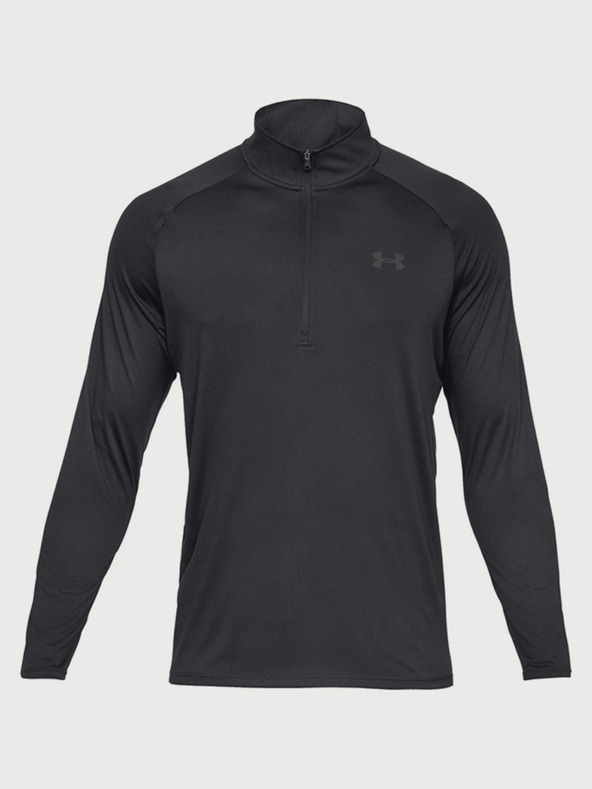 Under Armour UA Tech 2.0 1/2 Zip T-shirt Negro