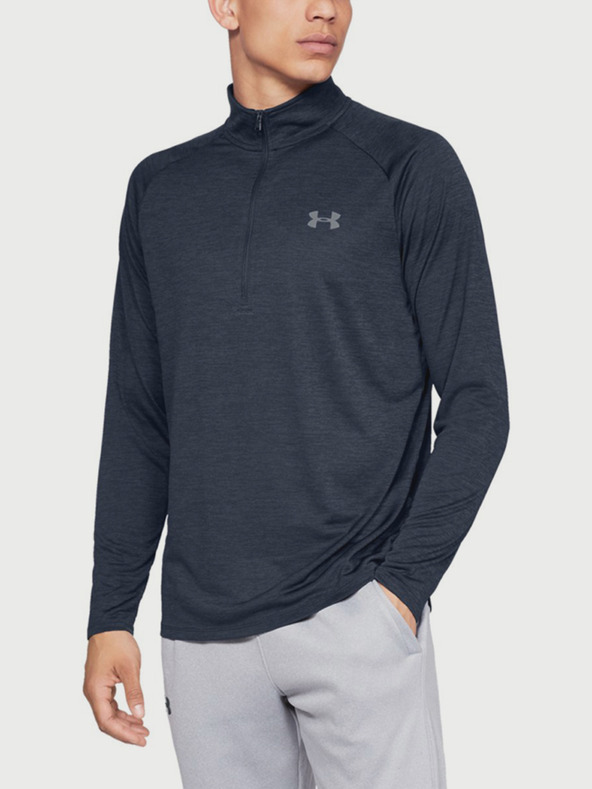 Under Armour UA Tech 2.0 1/2 Zip T-shirt Azul