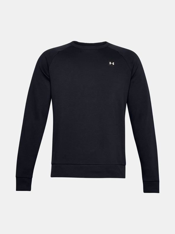 Under Armour UA Rival Fleece Crew-BLK Sweatshirt Negro