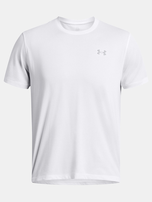 Under Armour UA Launch Shortsleeve T-shirt Blanco