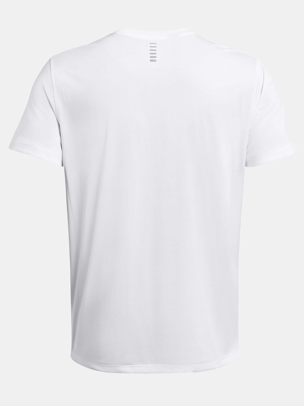 Under Armour UA Launch Shortsleeve T-shirt Blanco