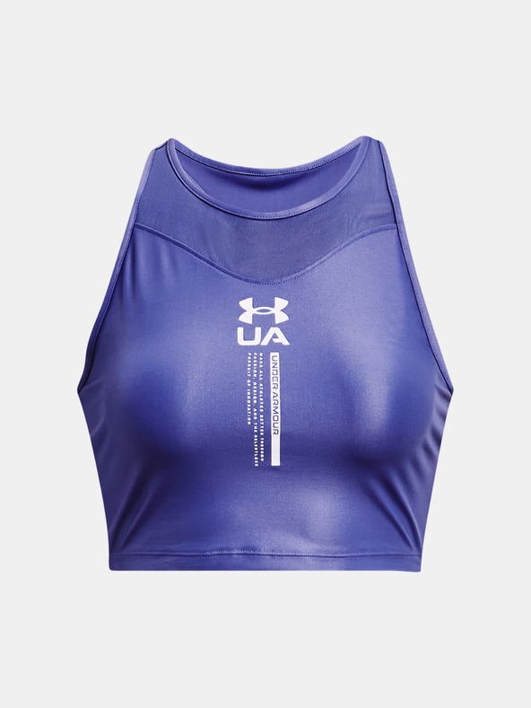 Under Armour Iso-Chill Crop Top Violeta