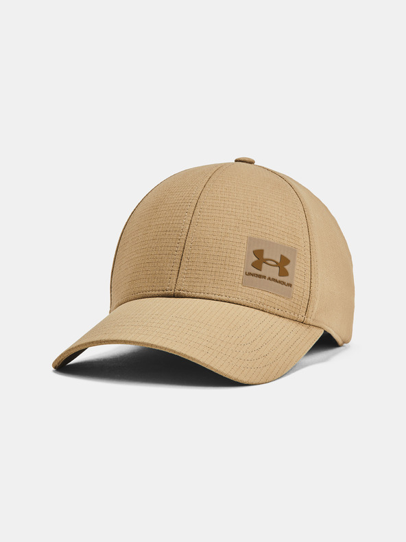 Under Armour M Iso-chill Armourvent Str Kšiltovka Hnědá