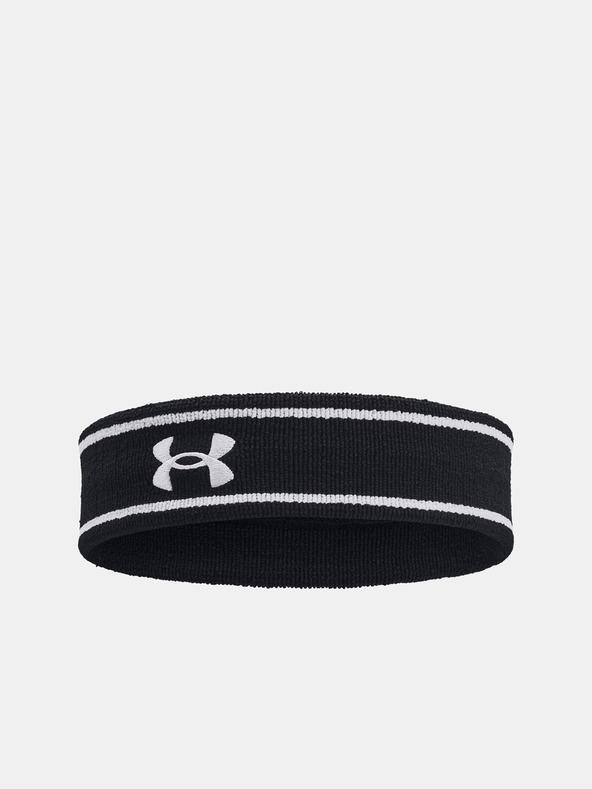 Under Armour Striped Performance Terry HB Opaska Czarny