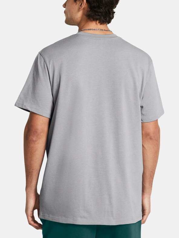 Under Armour UA Hw Lc Patch SS T-shirt Gris