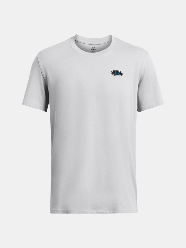 Under Armour UA Hw Lc Patch SS T-shirt Gris