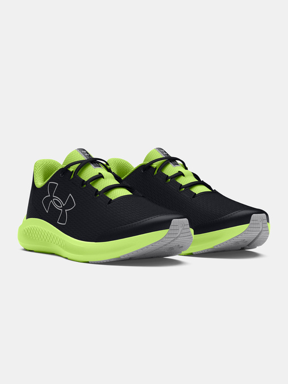 Under Armour UA BGS Charged Pursuit 3 BL Tenisky dětské Černá