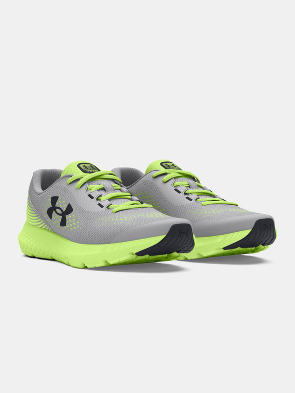 Under Armour UA BGS Charged Rogue 4 Tenisky dětské Šedá