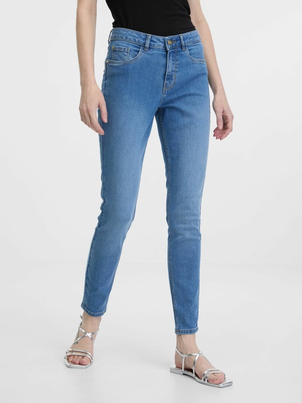 Orsay Jeans Modrá