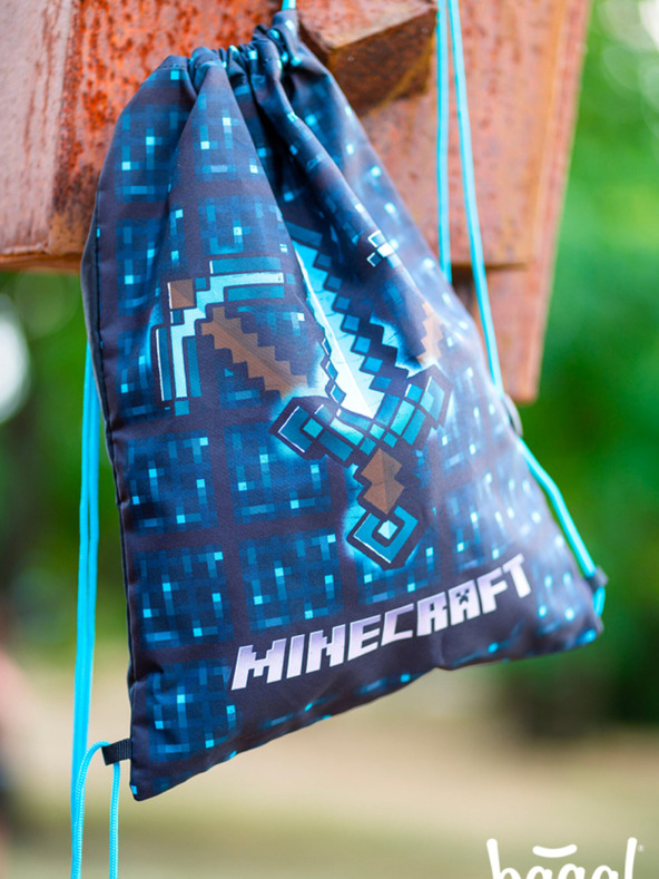 BAAGL  Minecraft 2 Blue Axe And Sword Case Azul