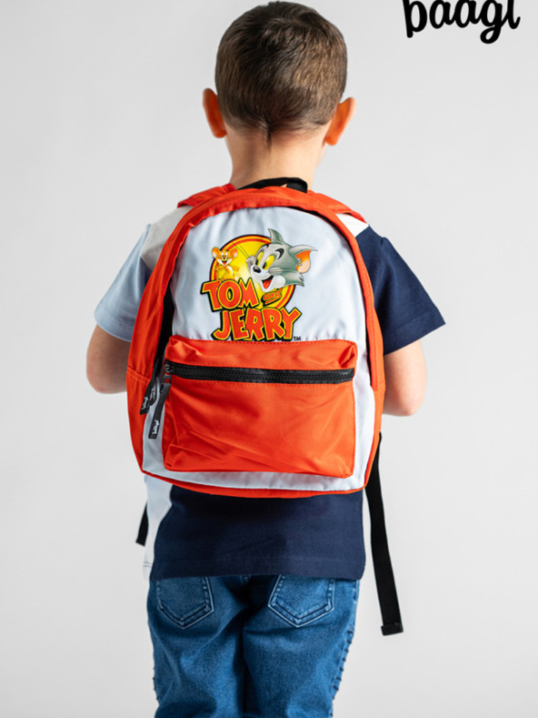 BAAGL  Tom & Jerry Backpack Gris