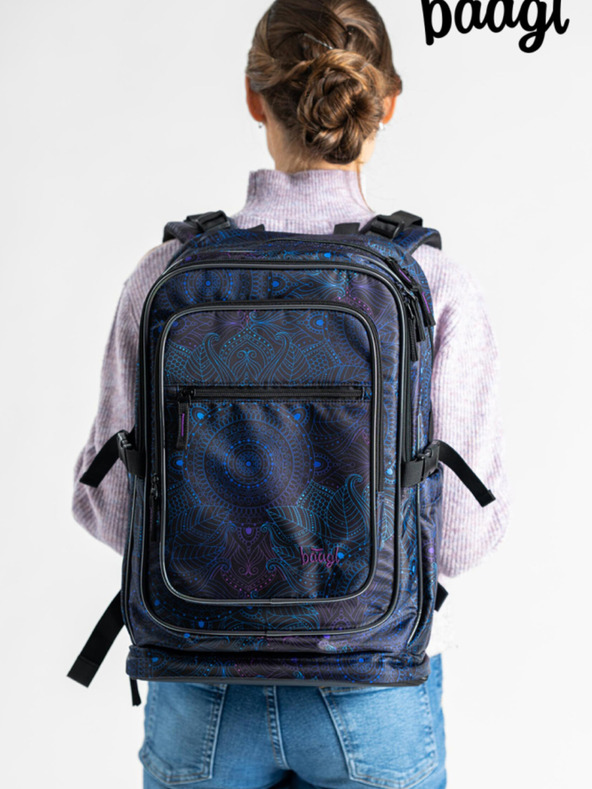 BAAGL  Cubic Zen Backpack Negro