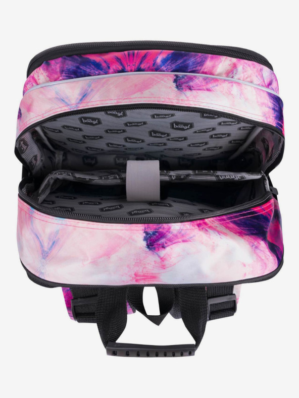 BAAGL  Cubic Abstract Backpack Rosa