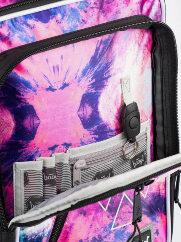 BAAGL  Cubic Abstract Backpack Rosa