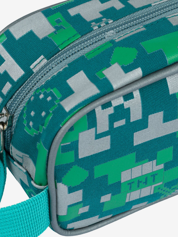 BAAGL  Minecraft Silver Creeper Case Verde