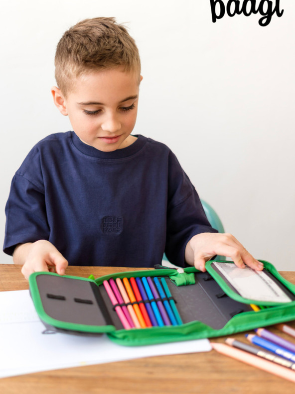 BAAGL  Estuche Para Lápices Verde