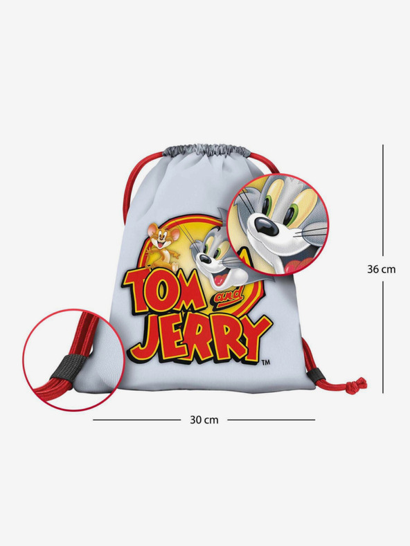 BAAGL  Tom & Jerry Gymsack Gris