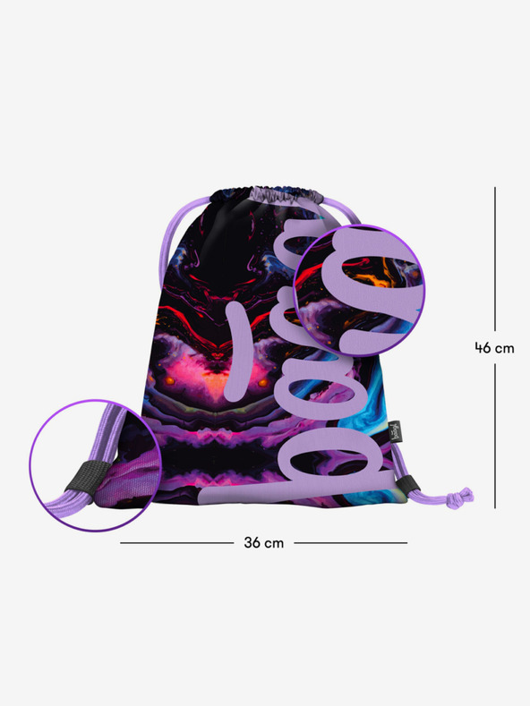 BAAGL  Marble Gymsack Violeta