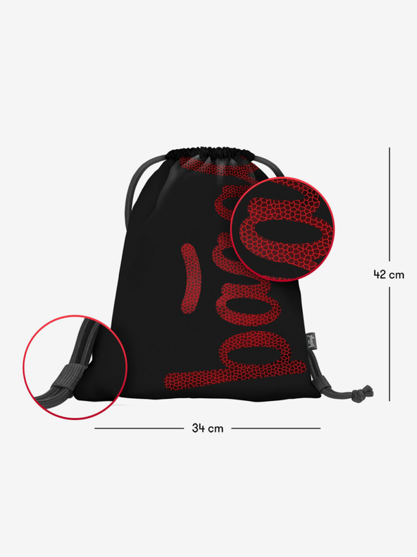 BAAGL  Skate Red Gymsack Negro