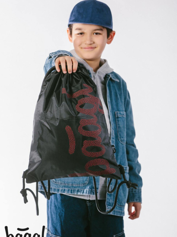 BAAGL  Skate Red Gymsack Negro