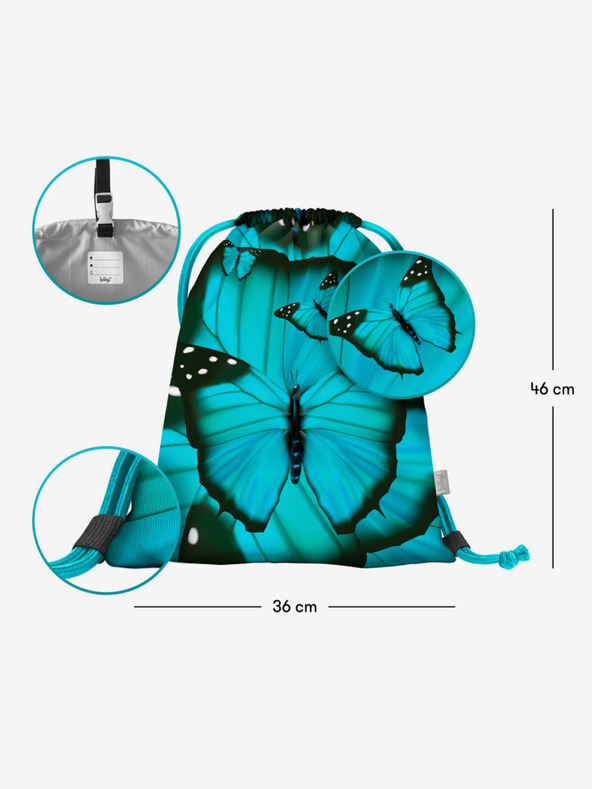 BAAGL  Butterfly Gymsack Azul