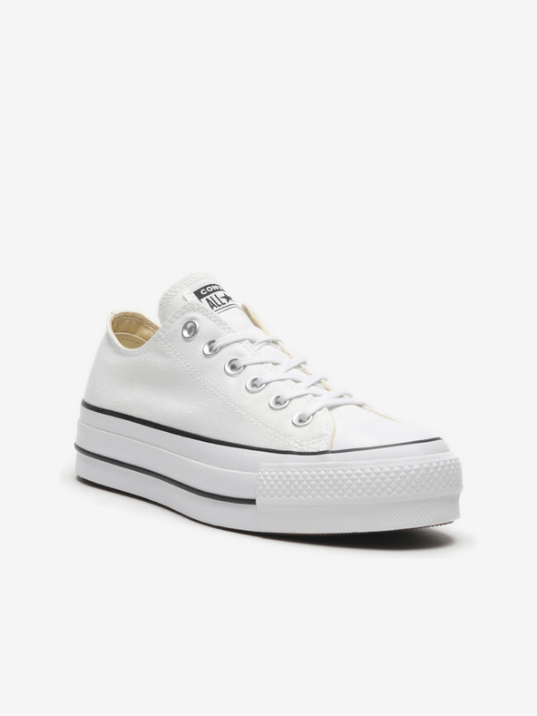 Converse Chuck Taylor All Star Canvas Platform Tenisky Bílá