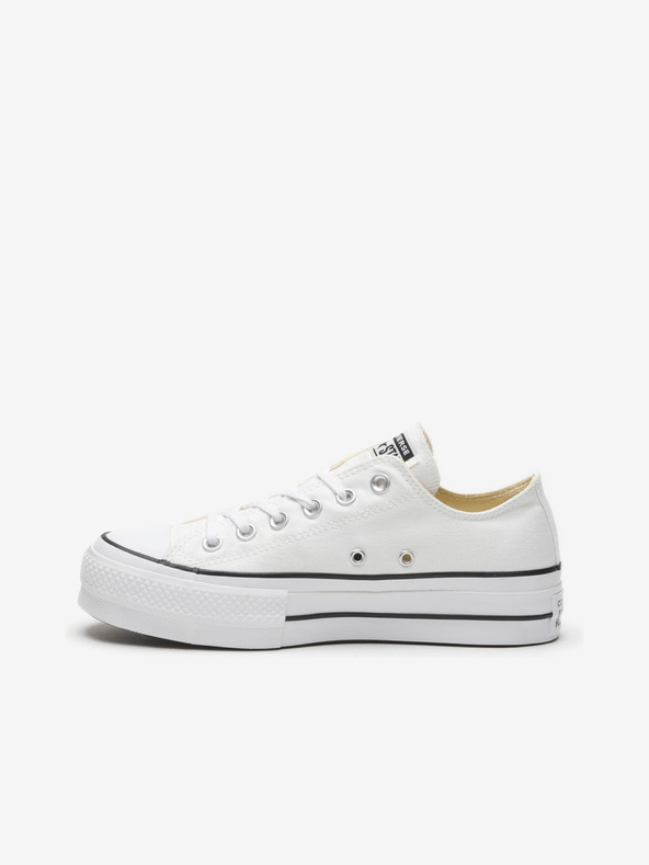 Converse Chuck Taylor All Star Canvas Platform Tenisky Bílá