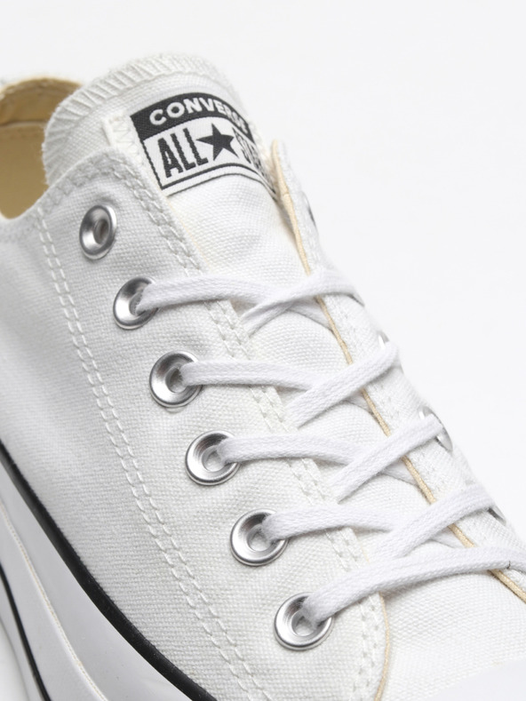 Converse Chuck Taylor All Star Canvas Platform Tenisky Bílá