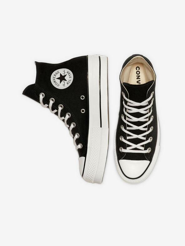 Converse Chuck Taylor All Star Lift Platform Tenisky Černá