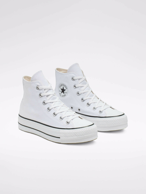 Converse Chuck Taylor All Star Lift Platform Tenisky Bílá