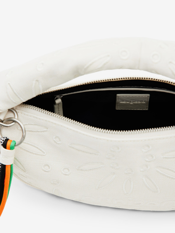 Desigual Summer Dandelion Bangor Handbag Blanco