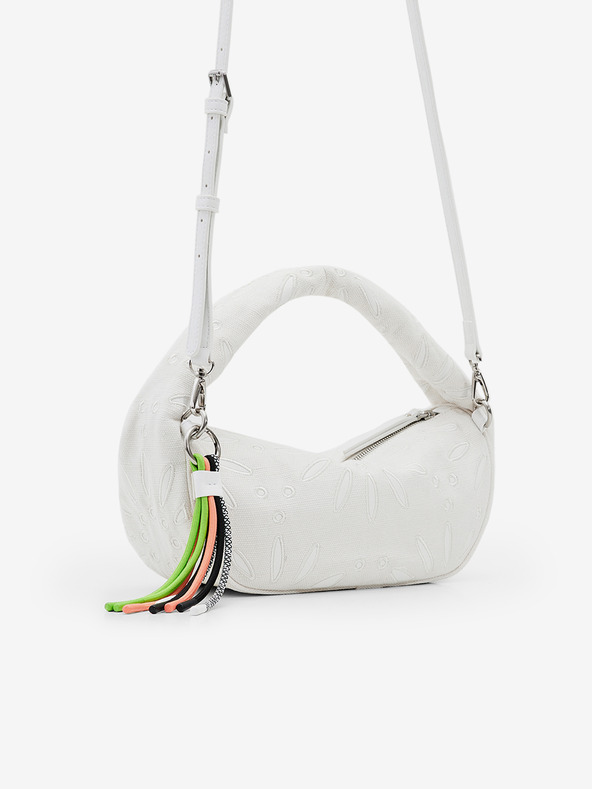 Desigual Summer Dandelion Bangor Handbag Blanco