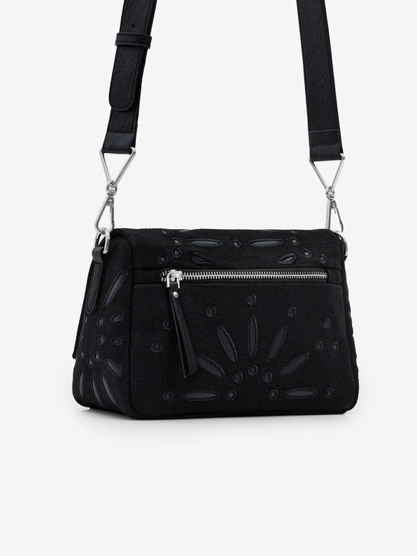 Desigual Summer Dandelion Phuket Mini Handbag Negro