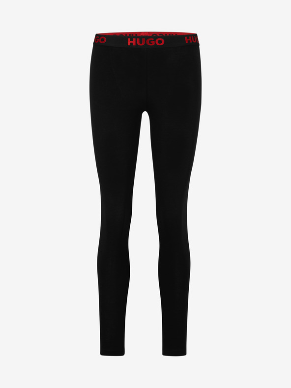 HUGO Leggings Negro