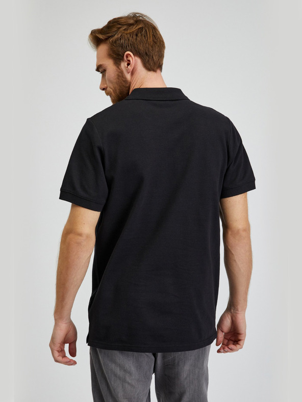 Sam 73 Chryz Polo Shirt Negro