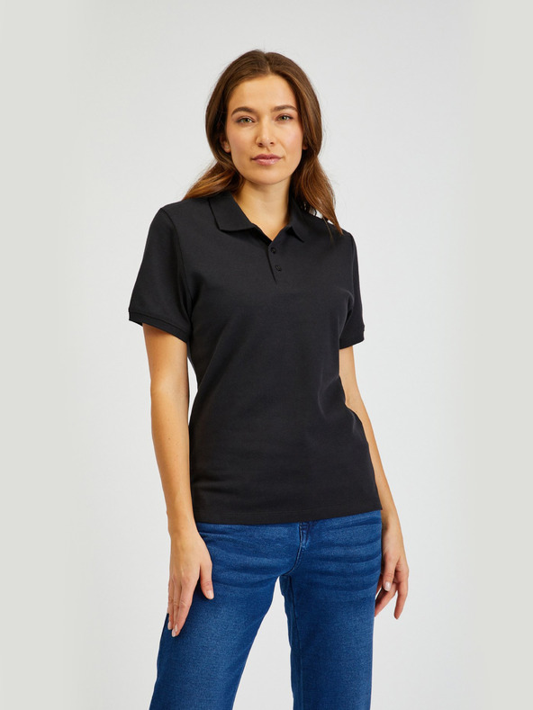 Sam 73 Hydra Polo Shirt Negro