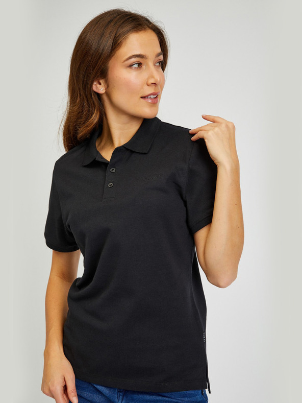 Sam 73 Hydra Polo Shirt Negro