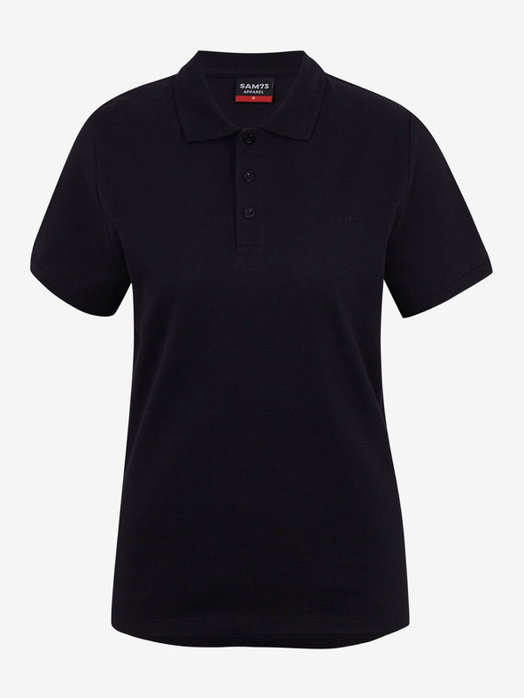 Sam 73 Hydra Polo Shirt Negro