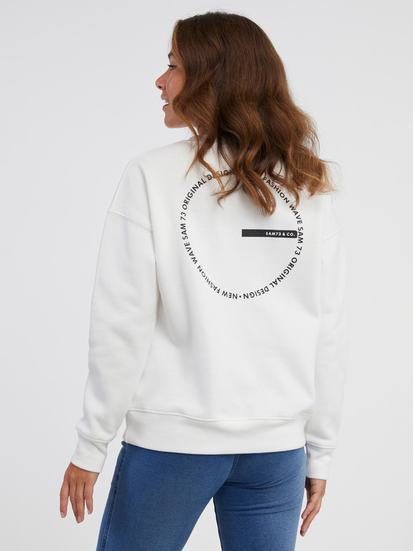 Sam 73 Amber Sweatshirt Blanco