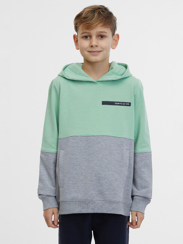 Sam 73 Chip Kids Sweatshirt Verde