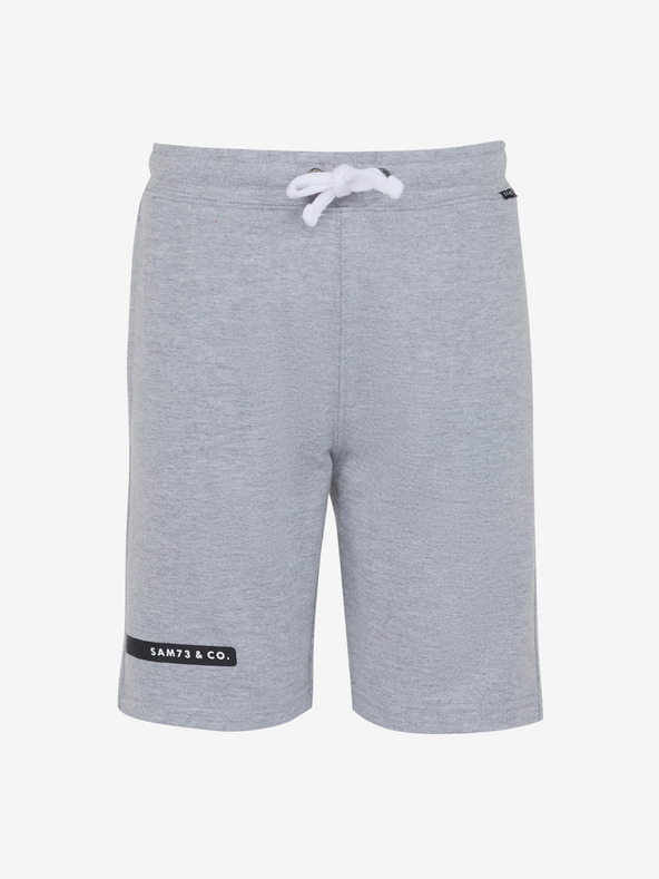 Sam 73 Flop Kids Shorts Gris