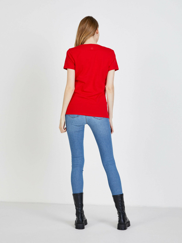 Sam 73 Una T-shirt Rojo